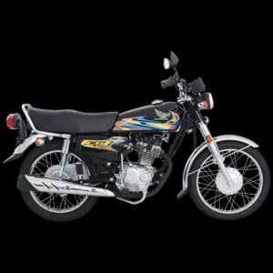 Honda CG 125 in Black
