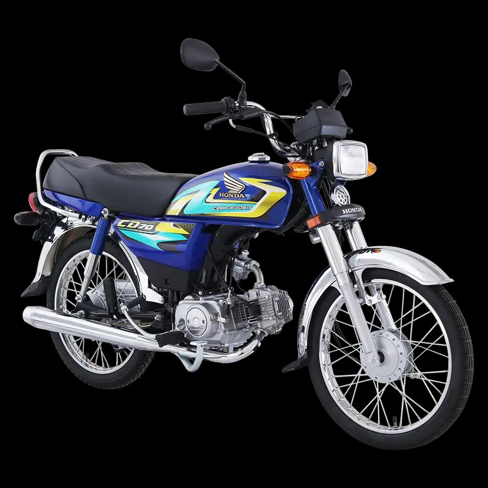 Honda CD 70 in Blue