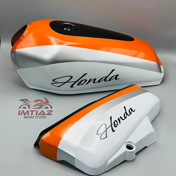 Genuine Metallic Fuel Tank with OEM Decals