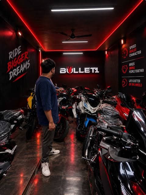 SalluBiker showroom